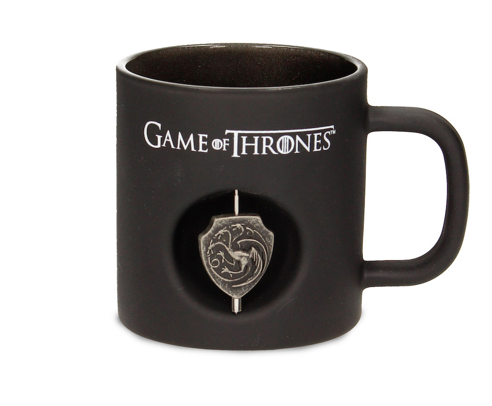 Targaryen  Negra Cristal Emblema Got