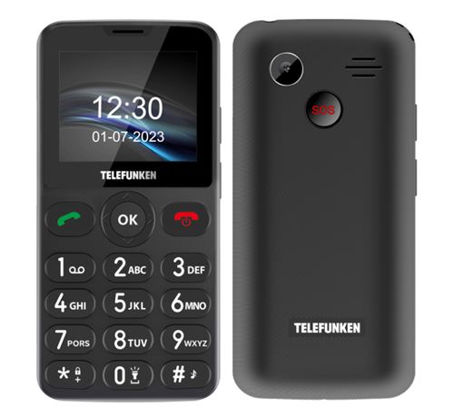 Teléfono móvil Telefunken S415 Negro