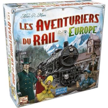 Asmodee - The Adventurers Of Rail Europe - Juego De Mesa