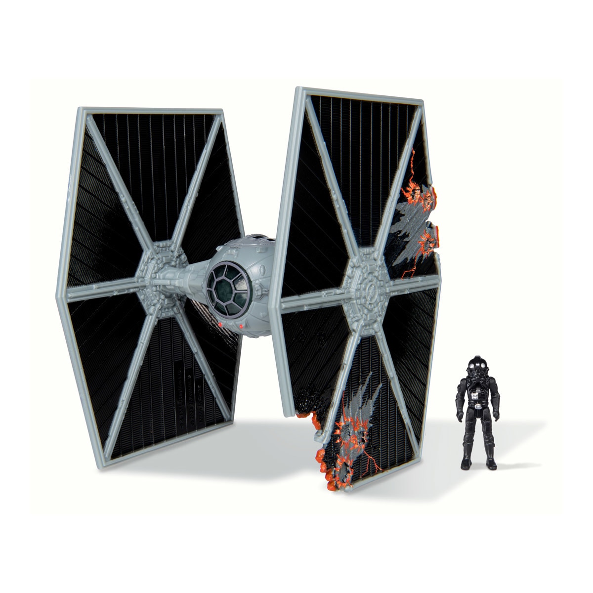 Bizak - Nave 8 Cm Tie Fighter Y Figura Star Wars