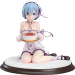 Figura Good Smile Re:Zero Rem con pastel de cumpleaños 13cm