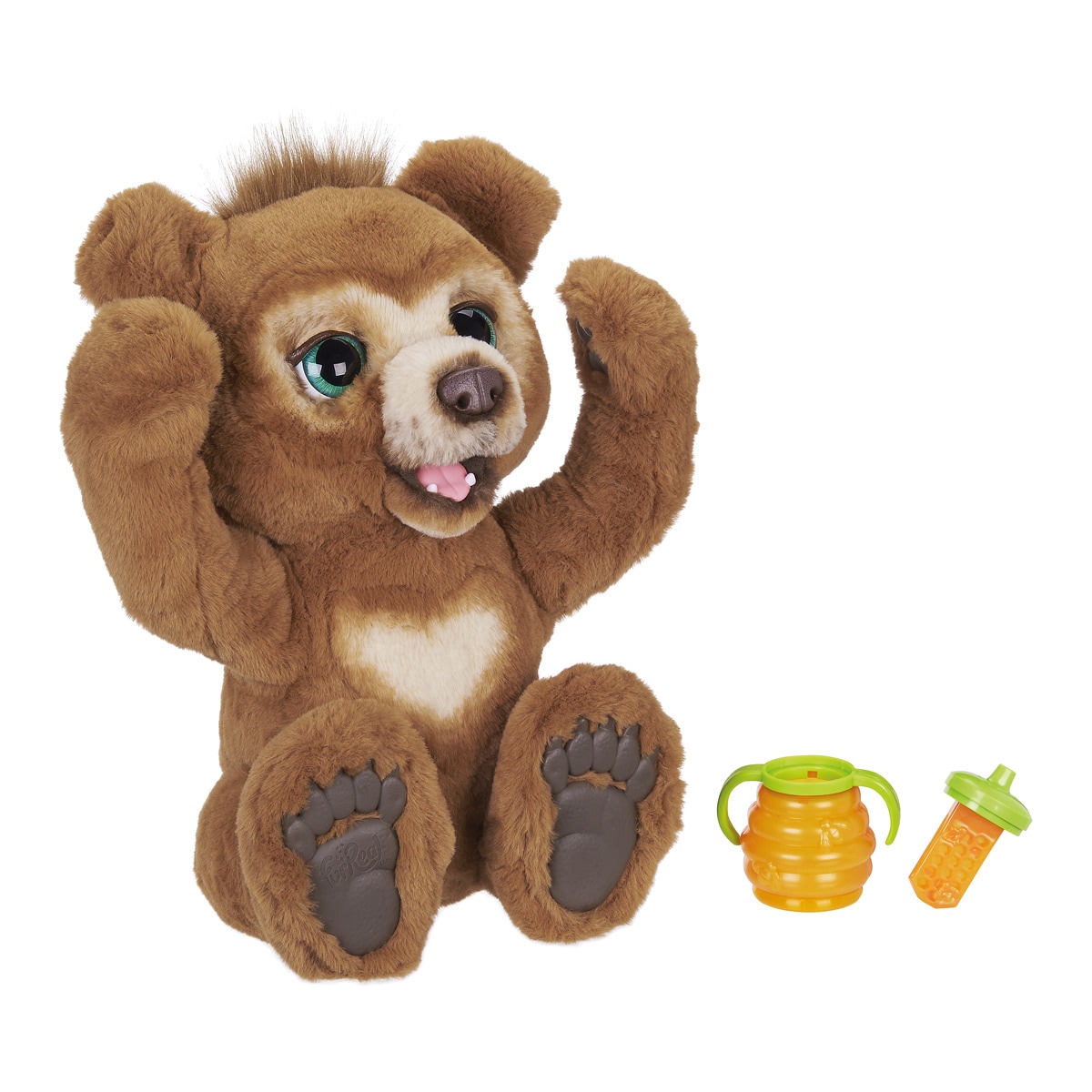 FURREAL FRIENDS - Peluche Interactivo Cubby Mi Oso Curioso Hasbro