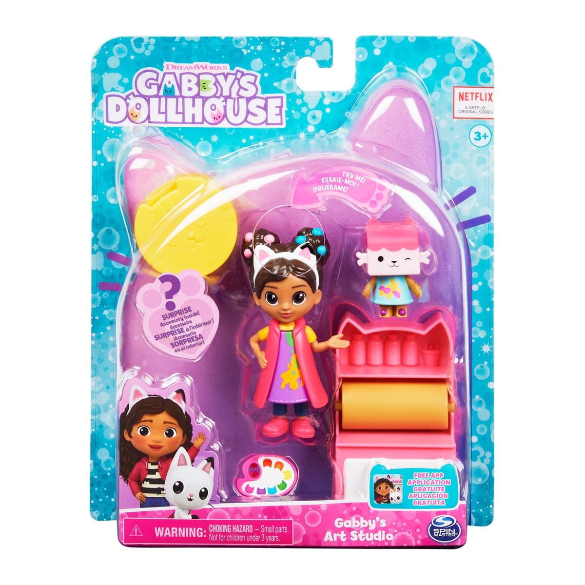 Gabbys Dollhouse - Set De  Art Studio De Gabby GABBY'S DOLLHOUSE