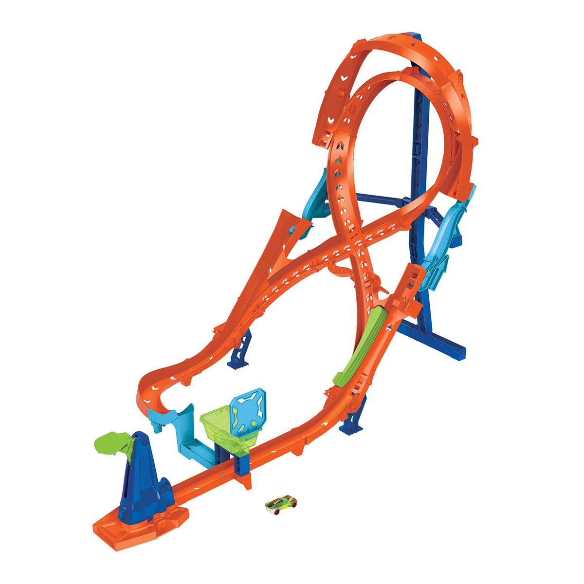 Hot Wheels - Pista Action 8 Vertical Para Coches De