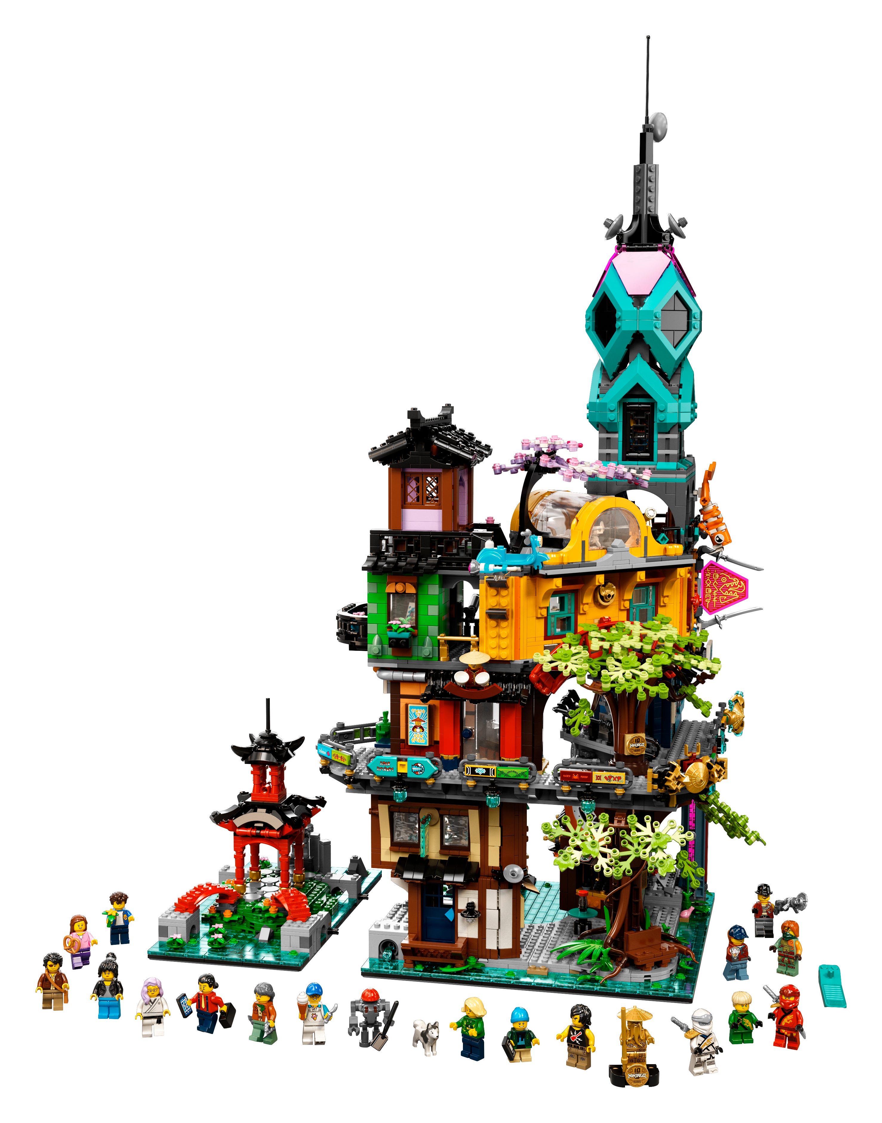 Jardines de la Ciudad de NINJAGO