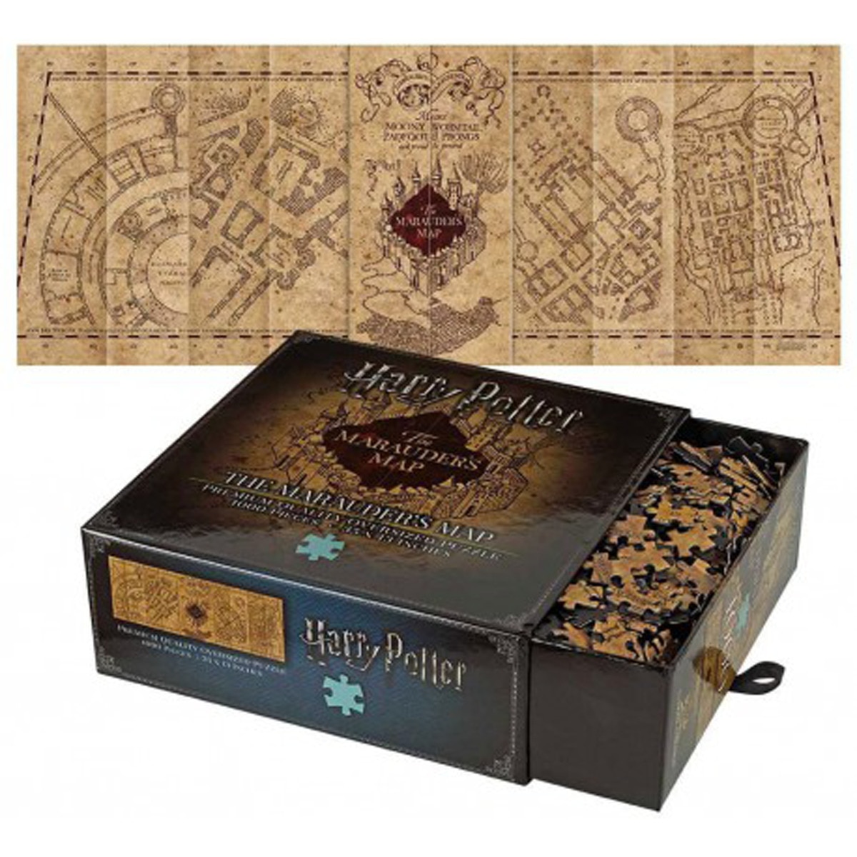 Noble Collection - Puzzle Harry Potter Mapa Del Merodeador