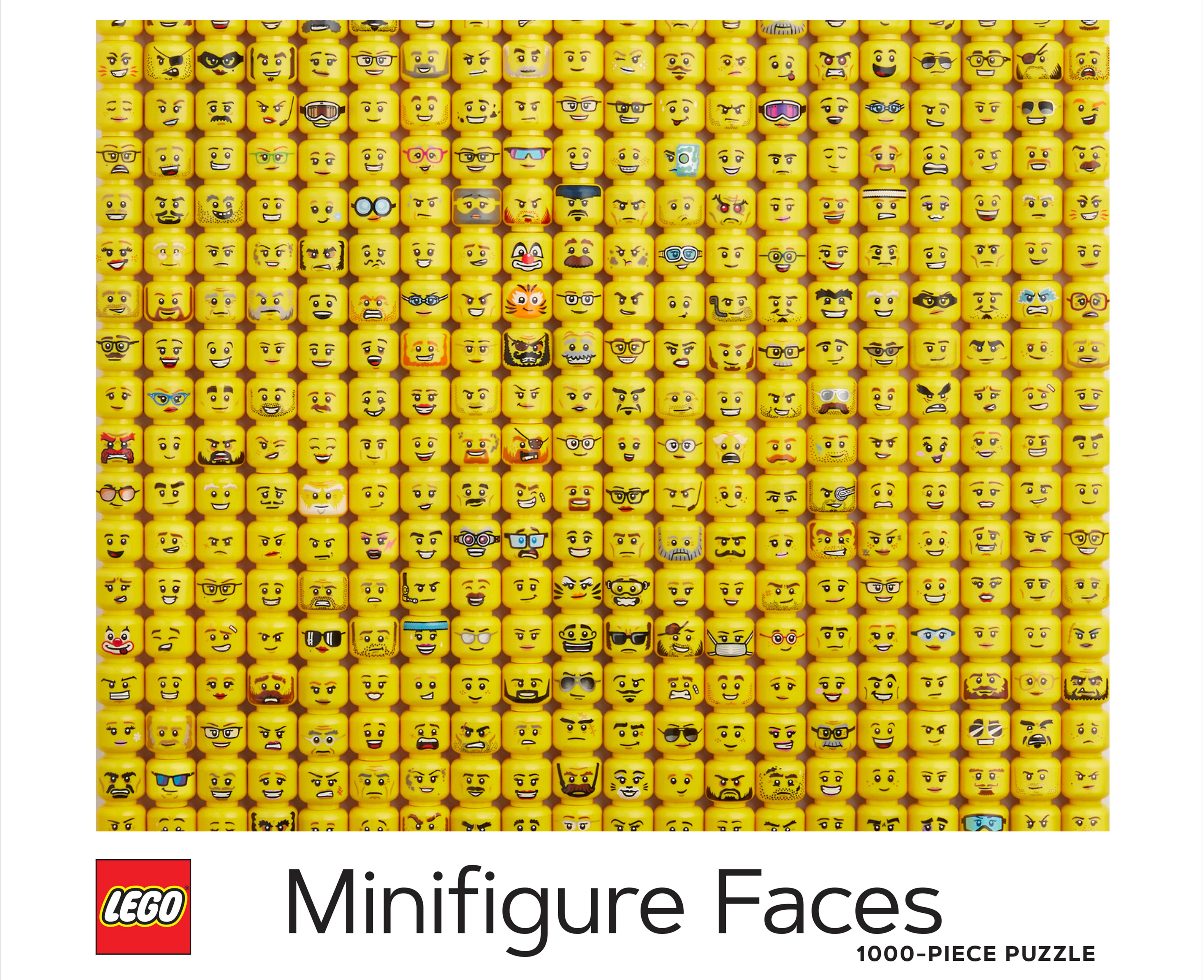 Puzle “Minifigure Faces” (1000 piezas)