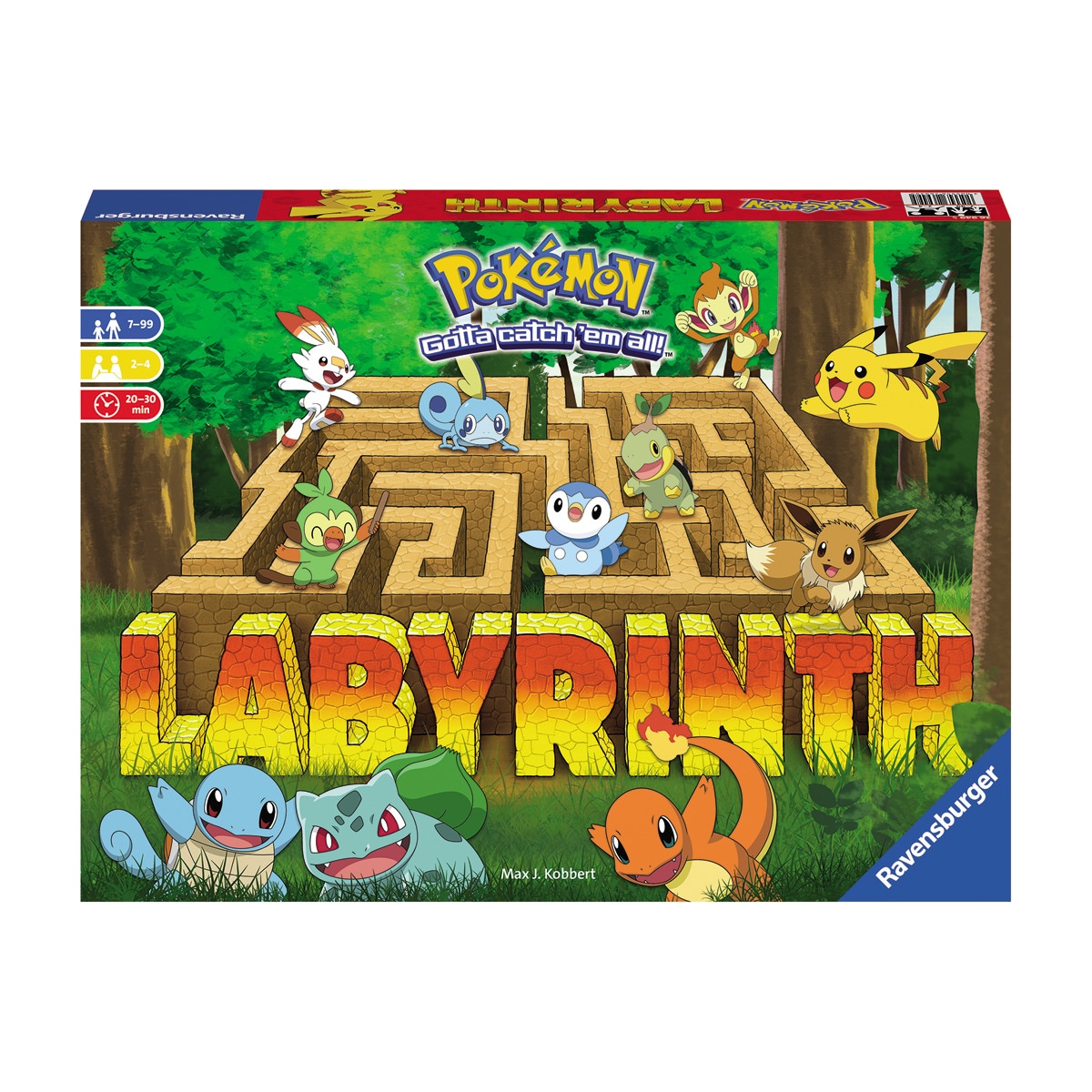 Ravensburger - Juego De Mesa Y Estrategia Laberinto Pokémon