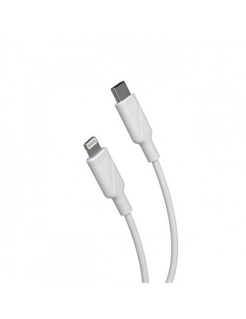 Cable Muvit for change  USB-C a Lightning Blanco 1,2 m