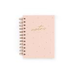 Cuaderno Charuca A6 Rosa Topos Lila punteado