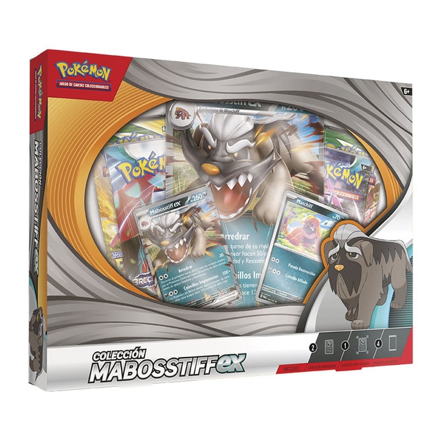 BANDAI - Cartas coleccionables Mabosstiff ex Box Pokemon Bandai.