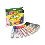 Caja de 12 Rotuladores lavables perfumados Profumelli Crayola Punta Maxi