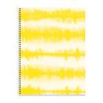 Cuaderno A4 clásico Miquelrius Tie Dye amarillo neón