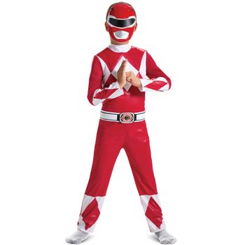 Disfraz De Power Ranger Deluxe Infantil