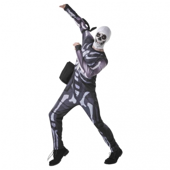 Disfraz Skull Trooper Fortnite Para Niño