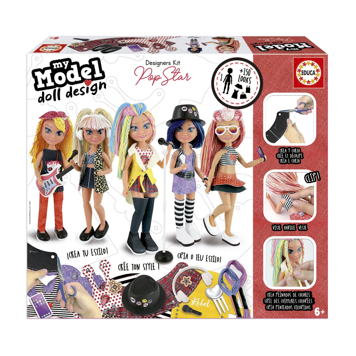 EDUCA - My Model Doll Design Pop Star