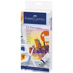 Pack Faber-Castell 12 Acuarelas-Tubo Creative Studio Watercolours