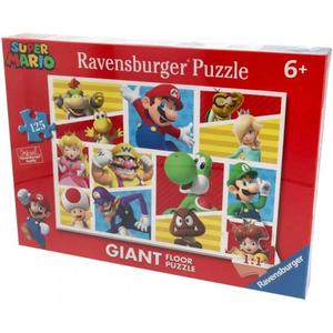 Ravensburger - Super Mario - Puzzle gigante Super Mario Nintendo 125 piezas, multicolor ㅤ