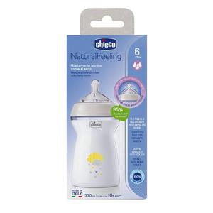 Chicco - Biberón NaturalFeeling Flujo rápido 330 ml