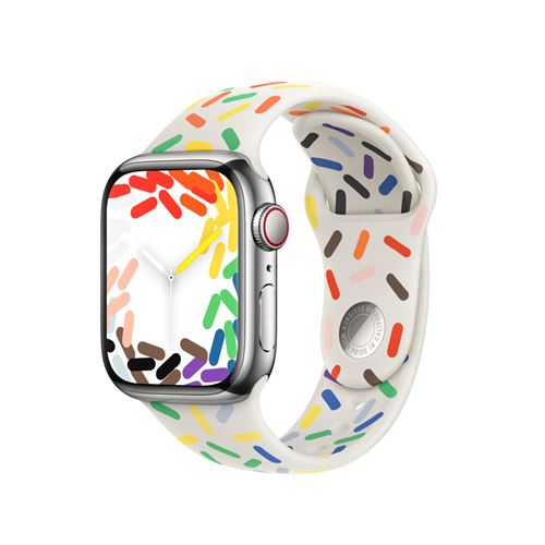 Correa deportiva Apple Edición Orgullo para Apple Watch 41mm - Talla S/M