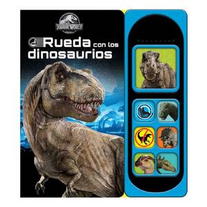 Jurassic World - Rueda con los dinosaurios (Botones)