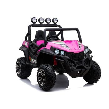 Lean Toys - Buggy Rsx2 Coche Eléctrico Infantil, 12 Voltios,control Remoto 2,4ghz, 2 Plaza/s