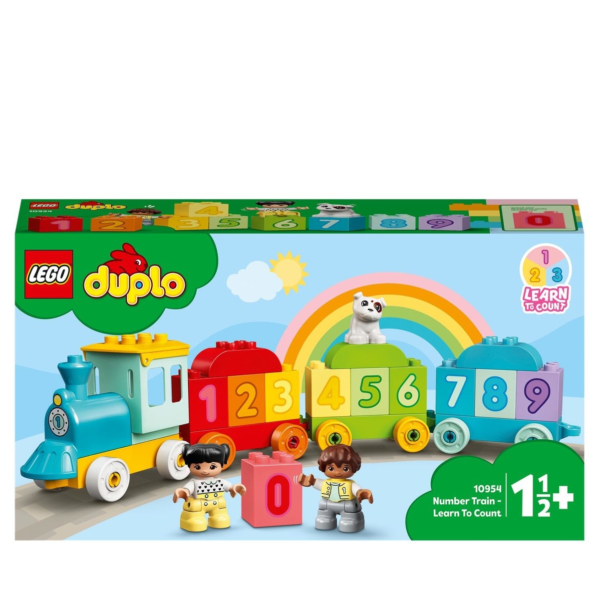 LEGO -  Educativo De Construcción Tren De Los Números: Aprende A Contar DUPLO