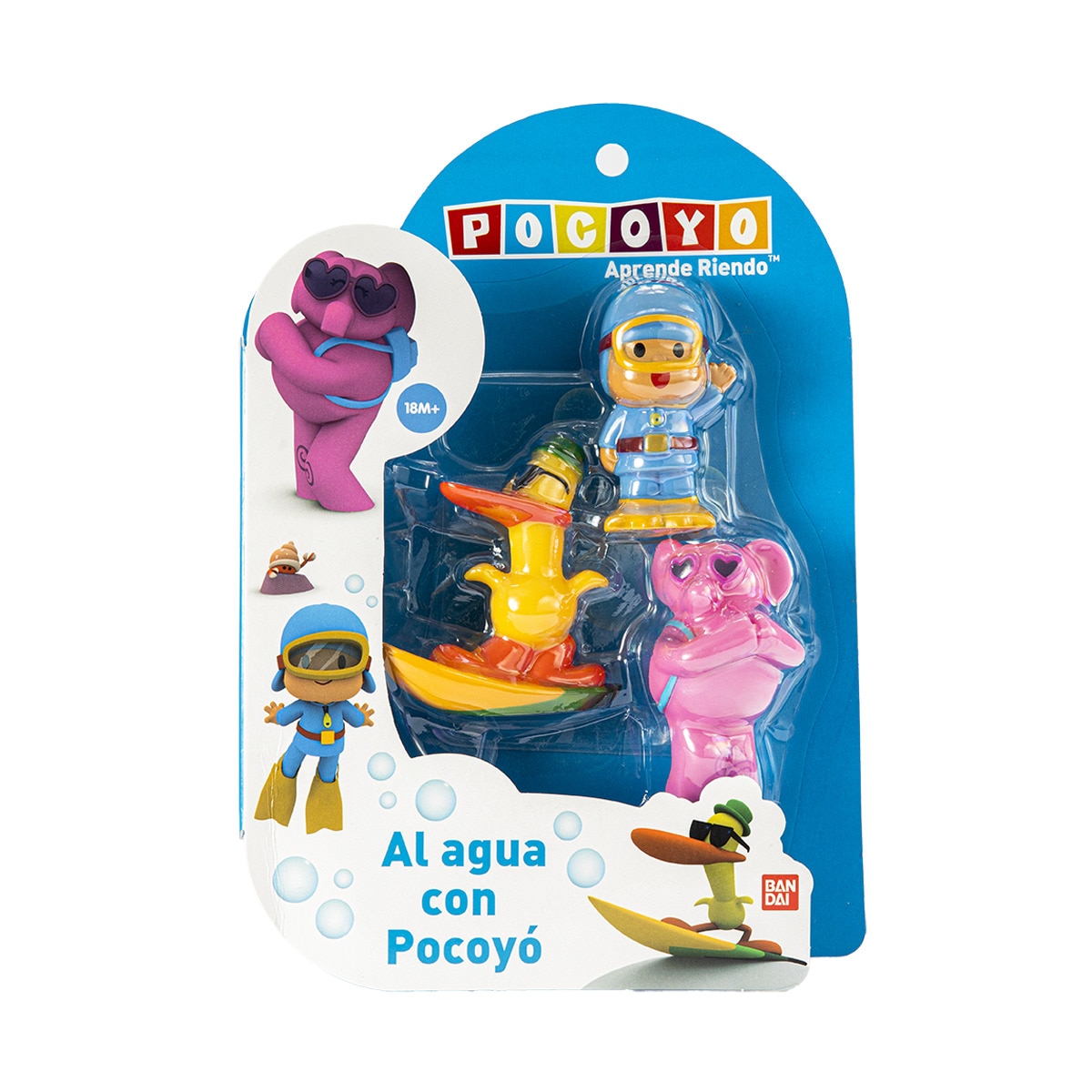 BANDAI - Al Agua Con Pocoyó