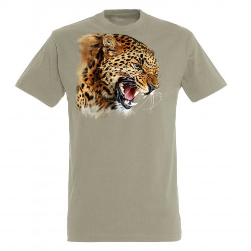 Camiseta Leopard color Beige