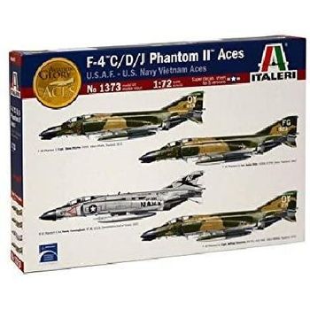 Italeri 1373 - Maqueta Avión F-4 C/d/j Phantomii Aces. Escala 1/72