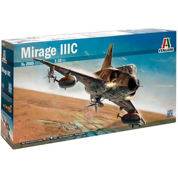 Italeri 2505 - Maqueta Avión Mirage Iiic. Escala 1/32