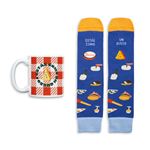 Kit Taza + Calcetines Estás como un queso 36-41