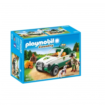 Playmobil - Guardabosque con Pick Up