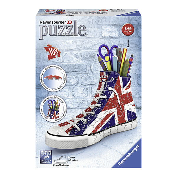 Puzzle Sneaker Union Jack - Portalápices