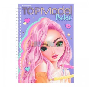 Top Model Cuaderno para Colorear