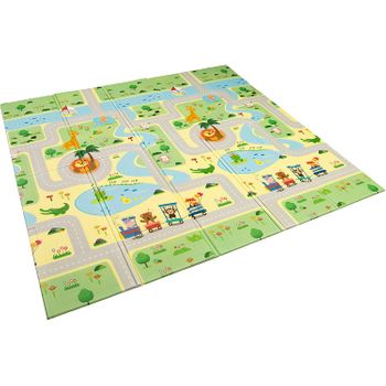 Alfombra Infantil Plegable Reversible/impermeable - Modelo 1 - (tamaño 2 : 180x200cm)