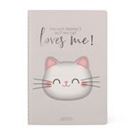 Cuaderno Legami M rayas Kitty