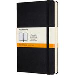 Cuaderno Moleskine Classic versión expanded raya tapa dura negro