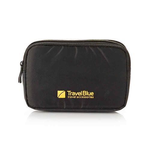 Funda acolchada para teléfono/cámara Travel Blue Pod Negro