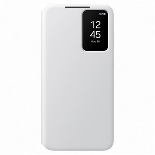 Funda con tapa inteligente Samsung blanca para Galaxy S24+