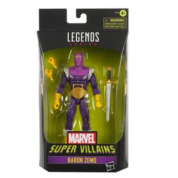 Marvel Legends Series - Barón Zemo - Figura - Marvel Classic - 4 Años+