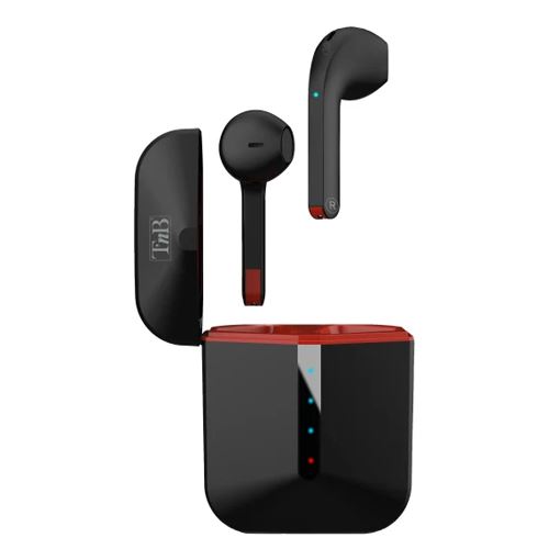 Auriculares Bluetooth T'nB Zip True Wireless Negro