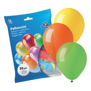 Bolsa con 20 globos medianos