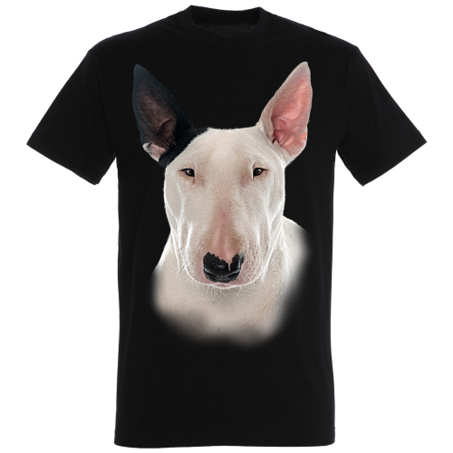 Camiseta Bull Terrier color Negro