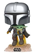 Figura Funko The Mandalorian Mandaloriano con Baby Yoda