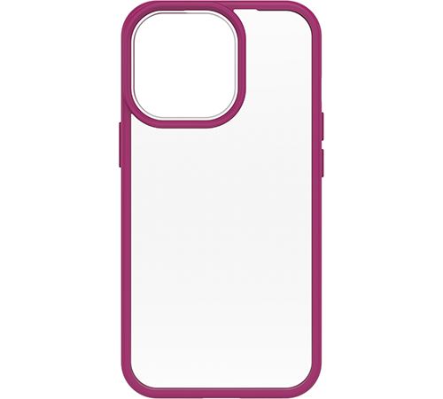 Funda Otterbox React Transparente Marco Rosa para iPhone 13 Pro