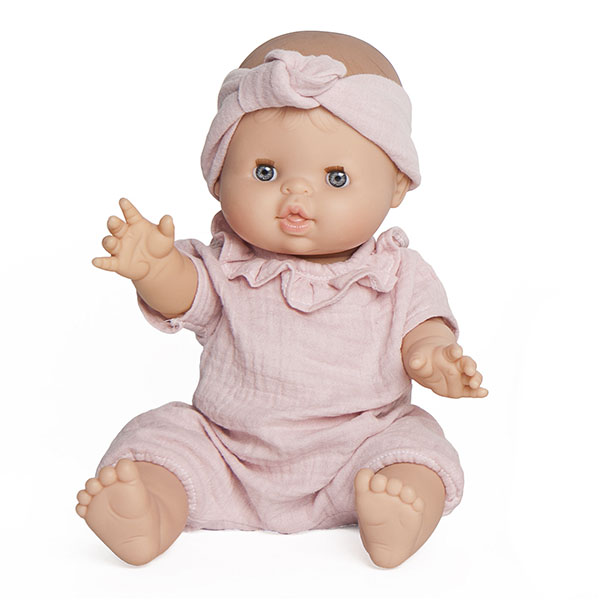 Muñeca bobble rosa