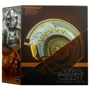 Star Wars The Black Series - Trapper Wolf - Casco Electrónico - Star Wars: The Mandalorian