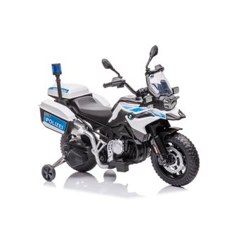 Bmw - F850 Moto Eléctrica Infantil De Policía, 12 Voltios,batería: 12v7ah, 1 Plaza/s