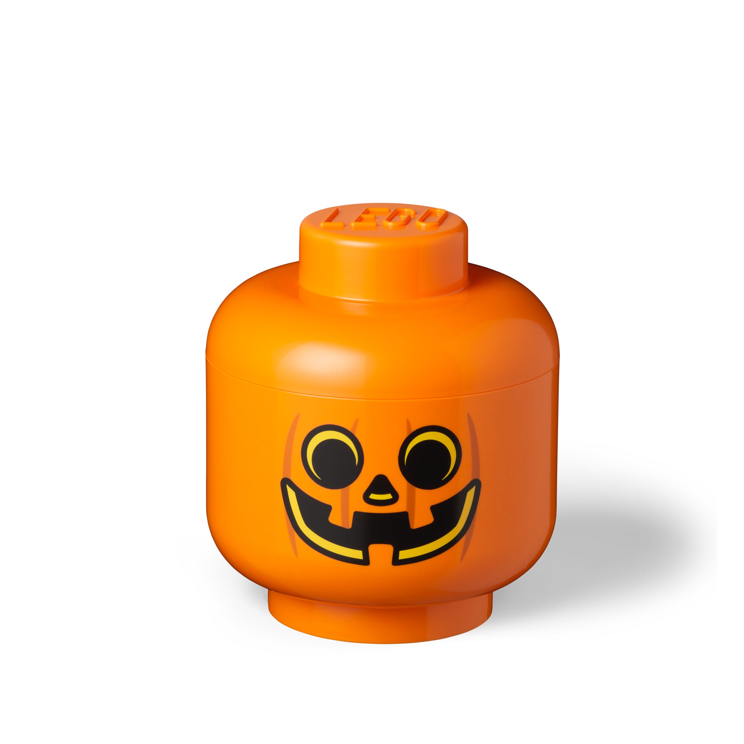 Cabeza de calabaza para almacenamiento LEGO grande